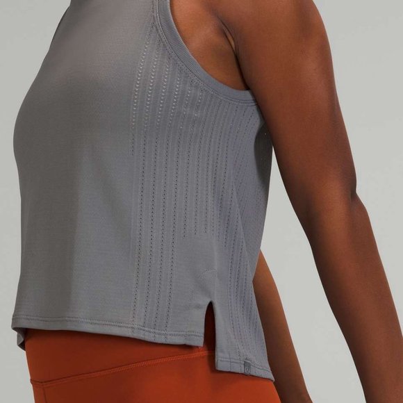 lululemon athletica Tops - Lululemon Train to Be Tank Top Slate / Slate Sz 8